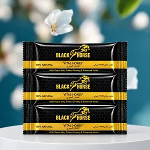 Black Horse Vital Honey 12 Sachets 10g In Pakistan