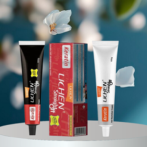 Lichen Straight Off Keratin Hair Straightening Cream