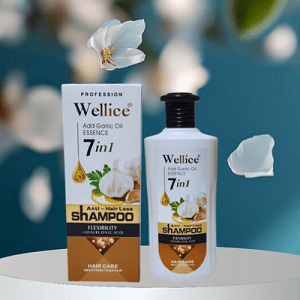 Wellice 7 in 1 Garlic Anti Hair Loss Shampoo Price In Pakistan